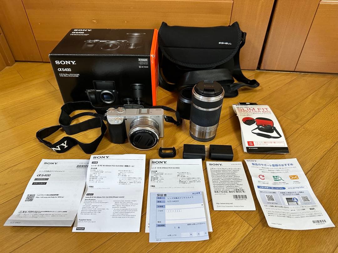 SONY α6400 カメラ E PZ 16-50mm