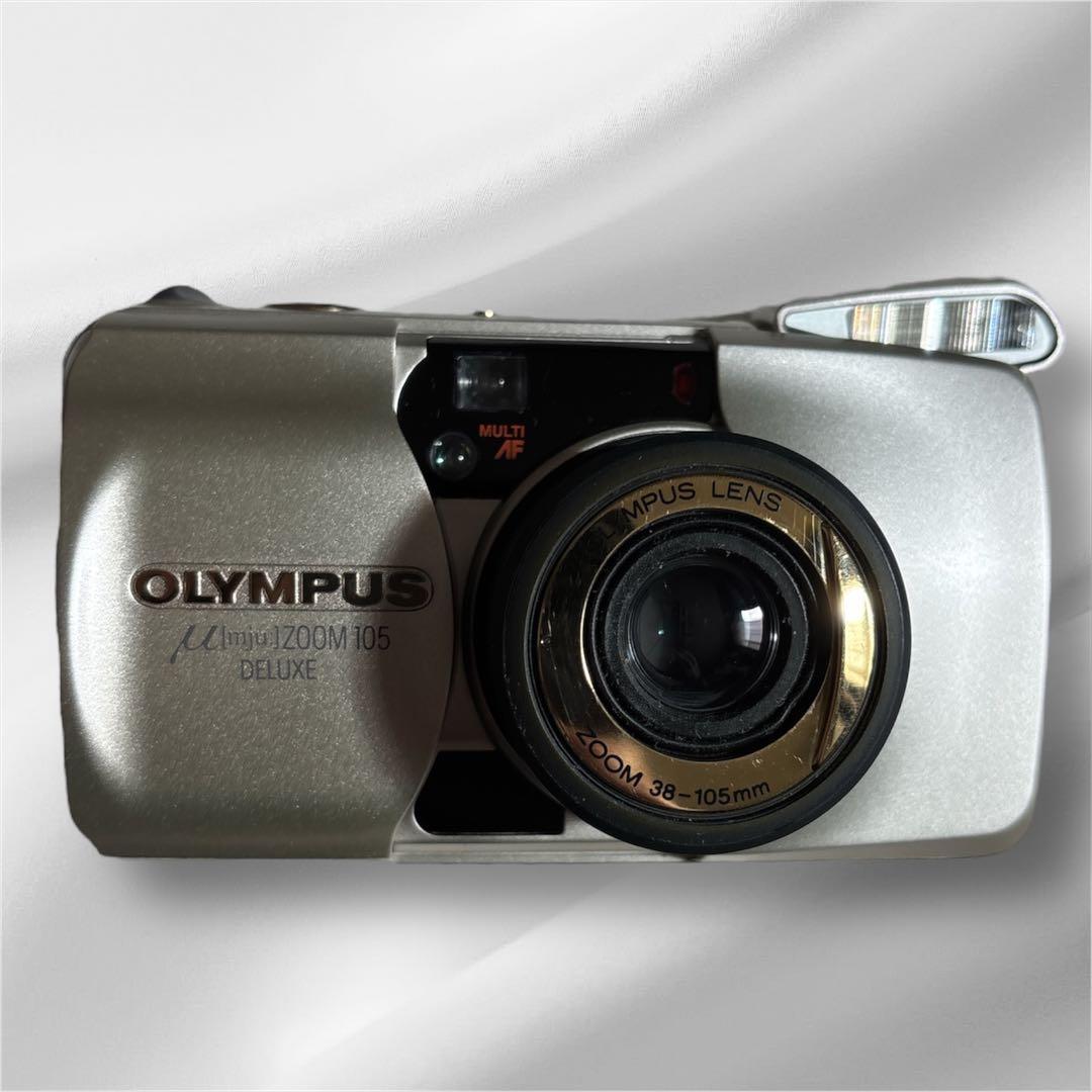 【美品】OLYMPUS ZOOM 105DELUXEフィルムカメラ