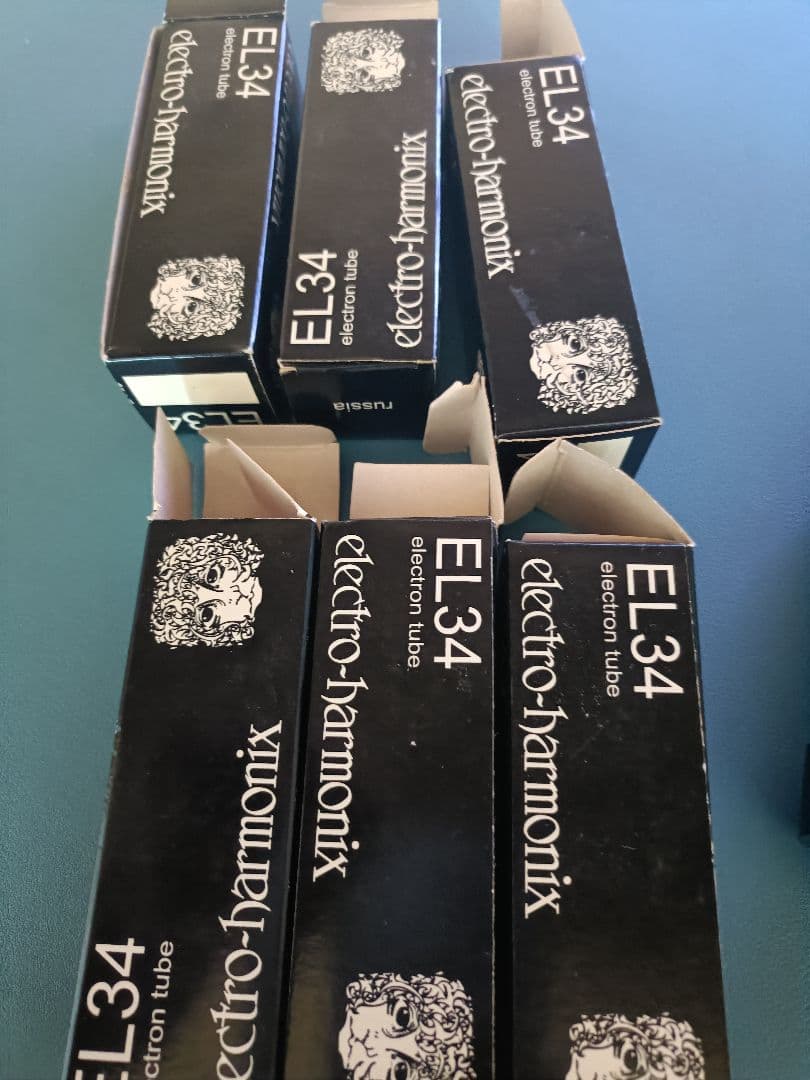 モ*ん様 EL34 真空管 6本セット Made in Russia