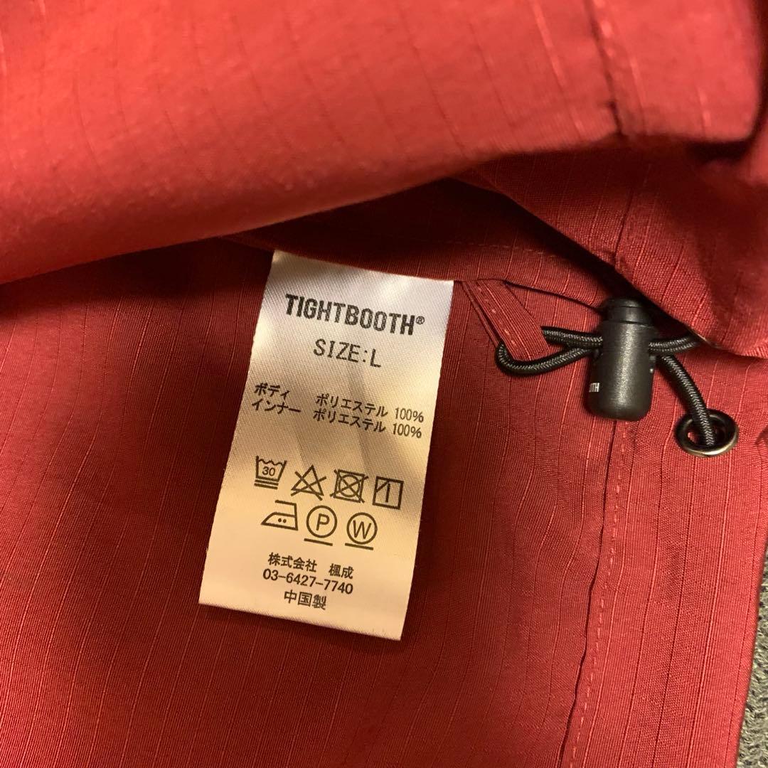 タイトブース　T-65セットアップ　レッド　上L下XL