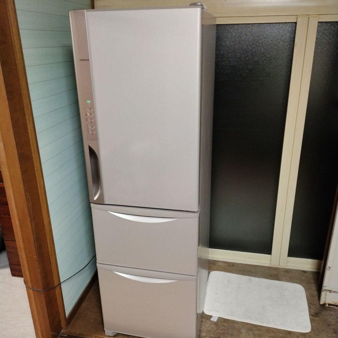 岩手　手渡し　日立 R-K320HV 冷蔵庫 2015年　コンパクト 315㍑