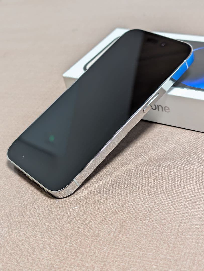 [中古品] iPhone14pro シルバー 128GB SIMフリー 傷有り