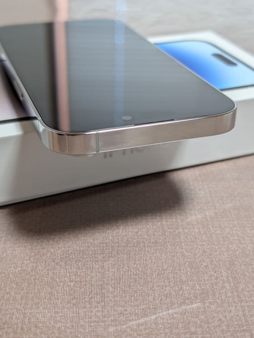 [中古品] iPhone14pro シルバー 128GB SIMフリー 傷有り