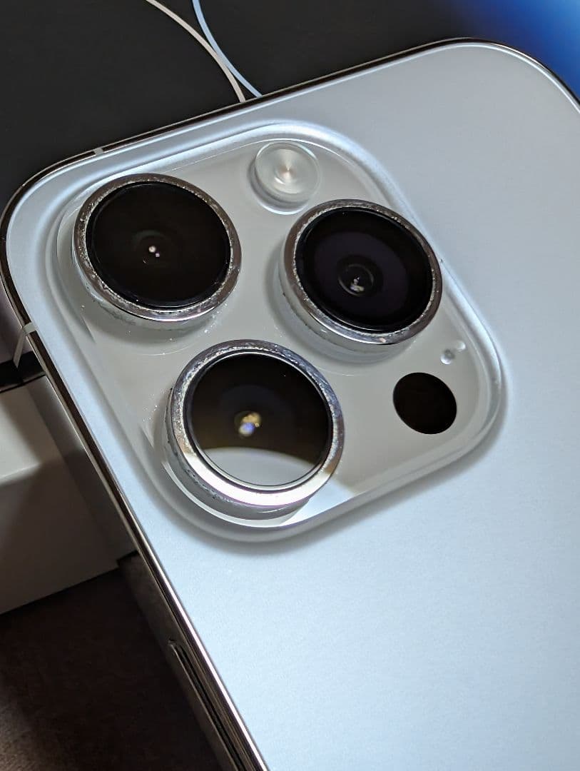 [中古品] iPhone14pro シルバー 128GB SIMフリー 傷有り