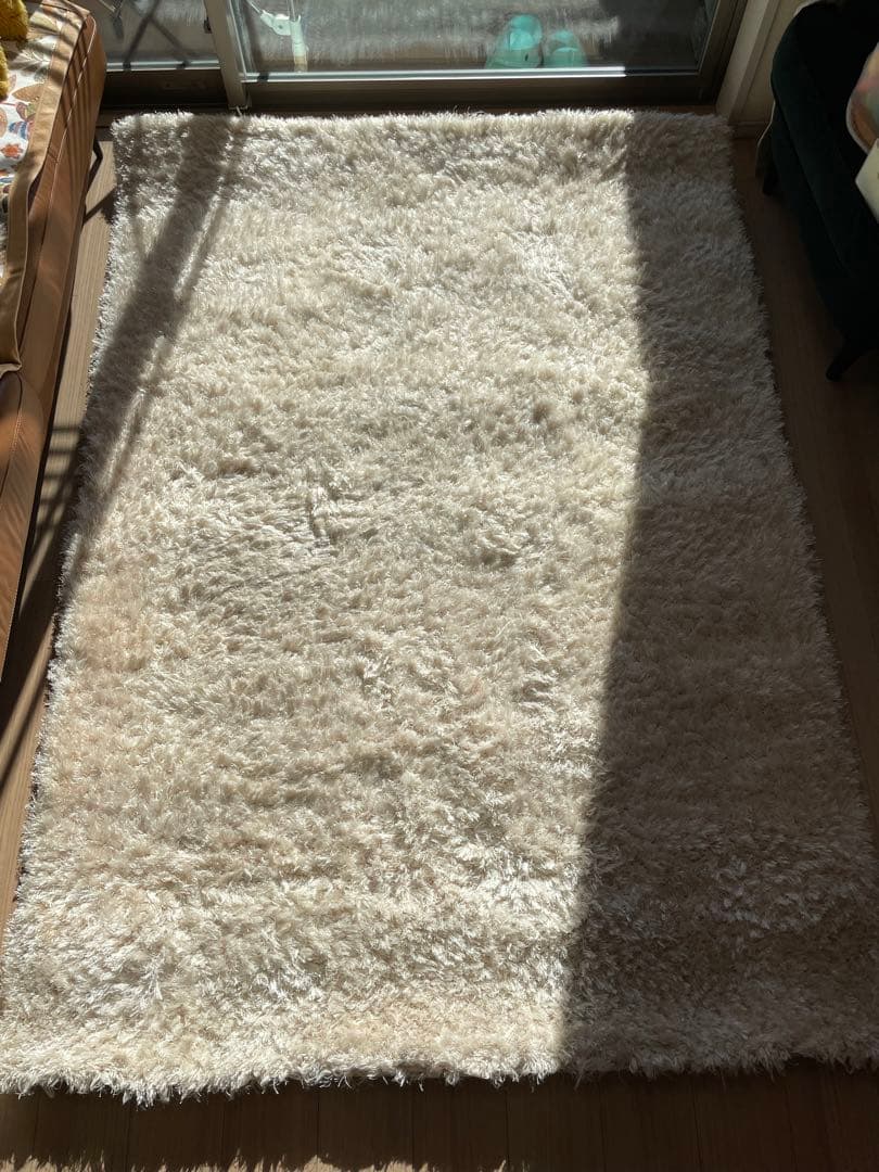 【値下げ】Francfranc カステ ラグ M 2000×1400 IVORY