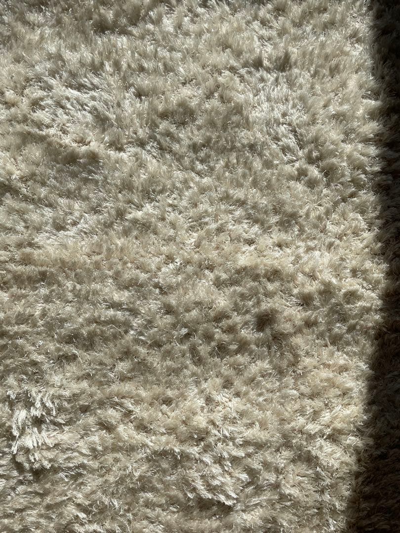 【値下げ】Francfranc カステ ラグ M 2000×1400 IVORY