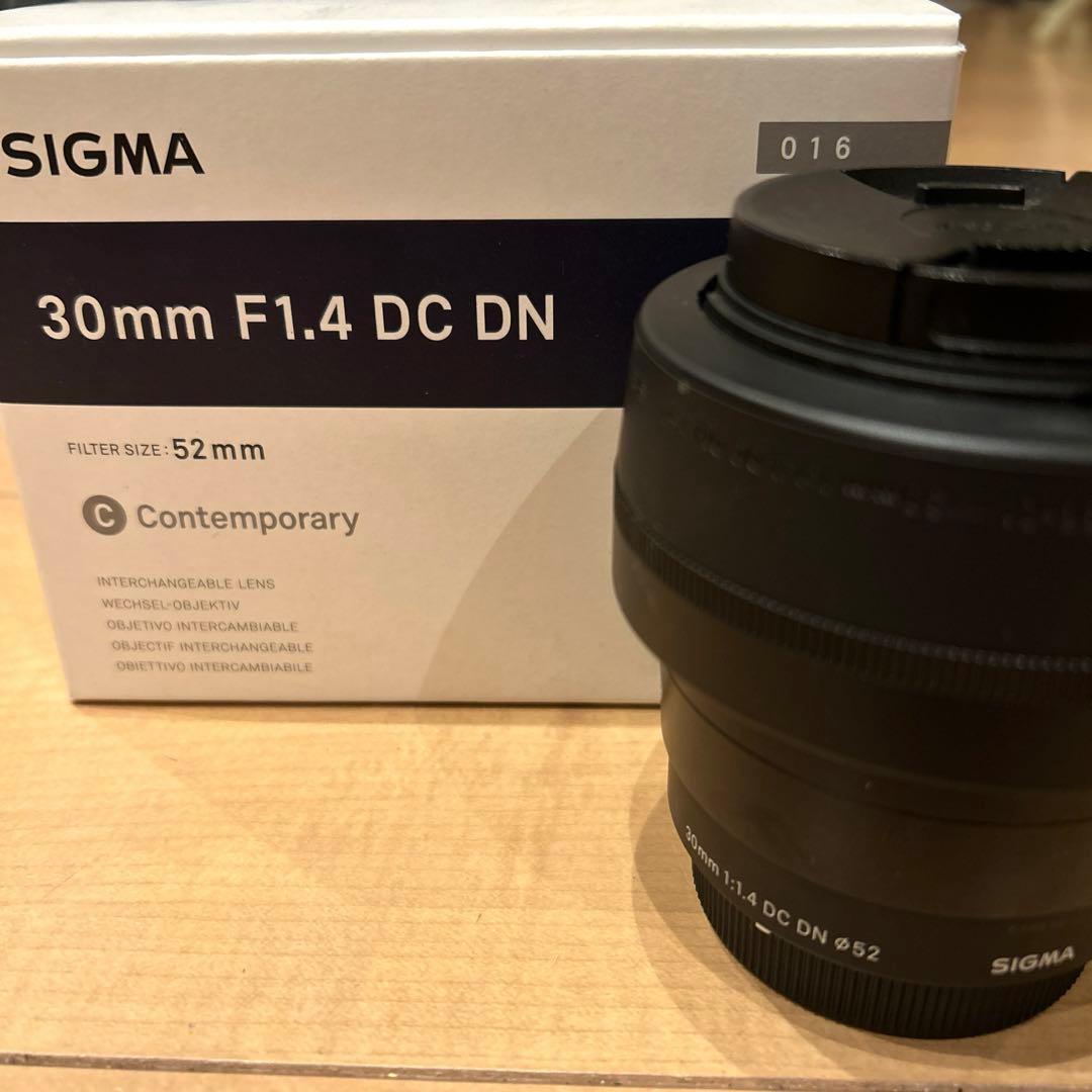 SIGMA 30mm F1.4 DC DN 52mm マイクロフォーサーズ