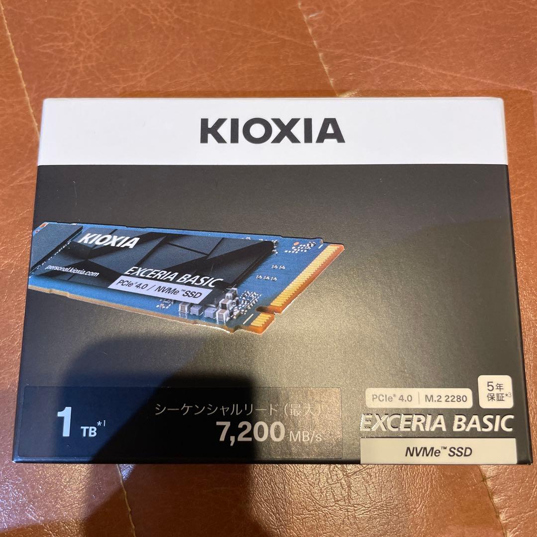 KIOXIA 内蔵 SSD 1TB PCIe Gen4×4 NVMe M.2