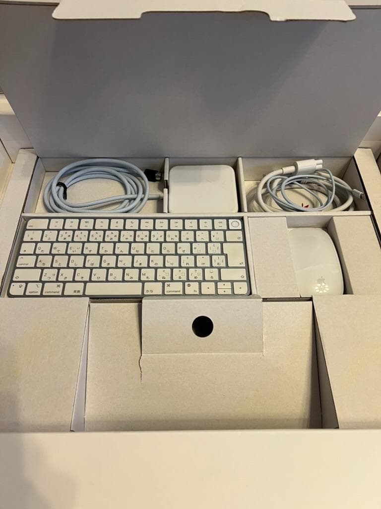 【美品】M1 iMac24メモリ8GB SSD256GB MGPK3J/Aブルー