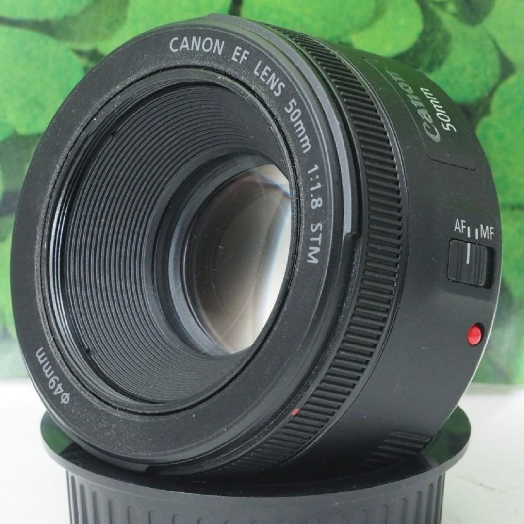 【美品】キヤノン EF50mm 単焦点 STMで動画もバッチリ♪ 神レンズ