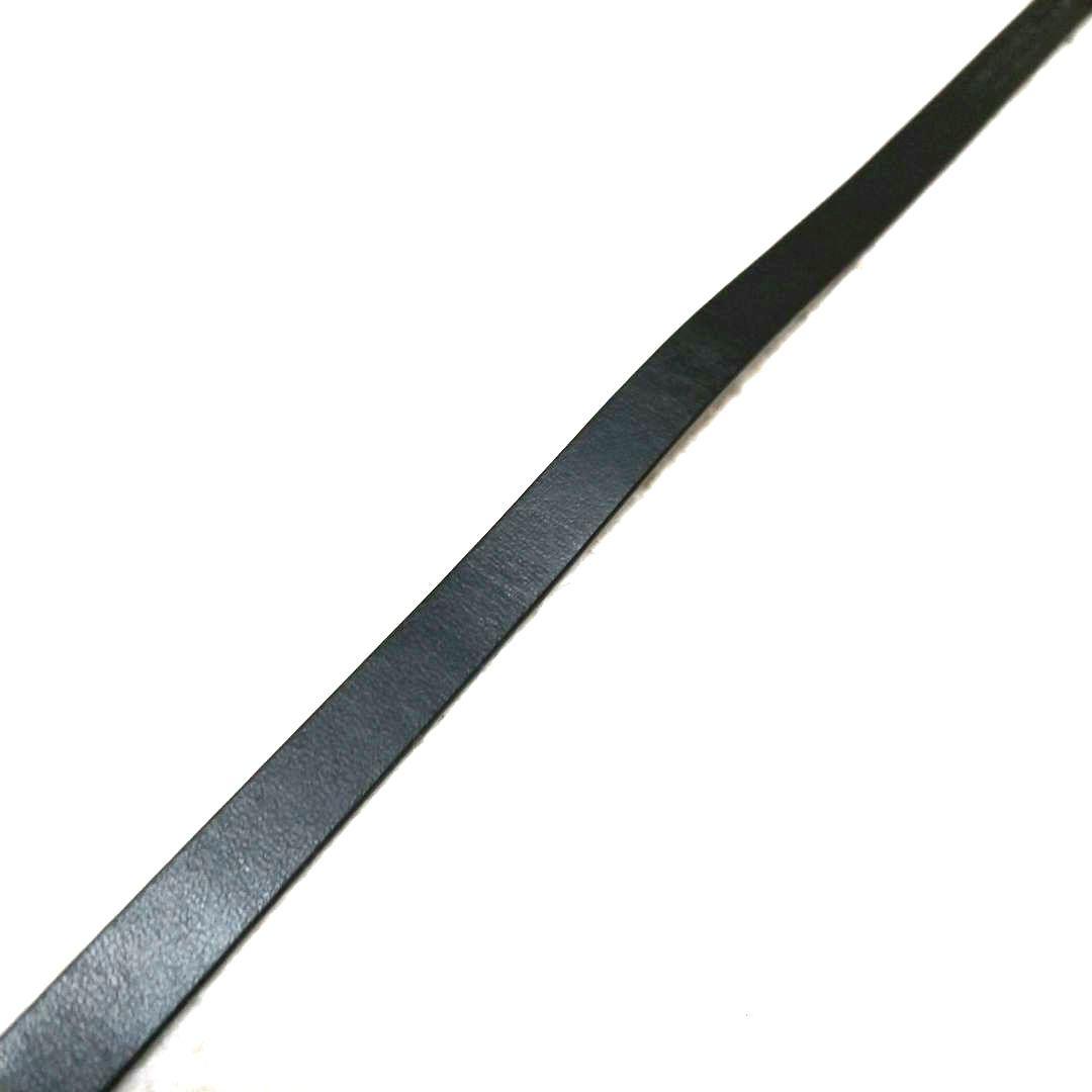 ボッテガヴェネタ VALKO ゴールド金具 レザー ナローベルト 24SS 美品