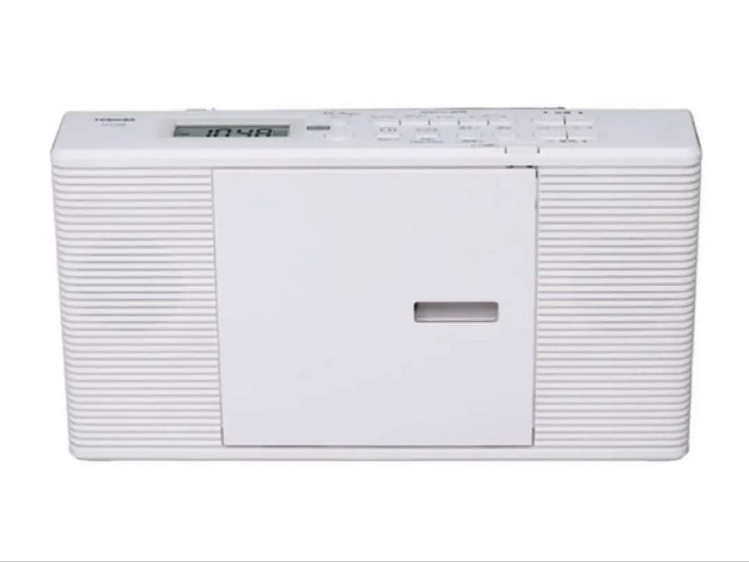 東芝 CDプレイヤー スリム コンパクト 生産終了品 新品 美品 CDラジオ