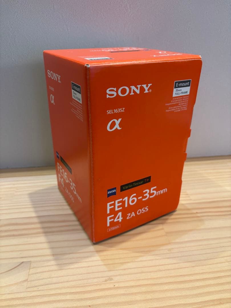 最終値下げZEISS 16-35mmF4レンズSONY EマウンSEL1635Z