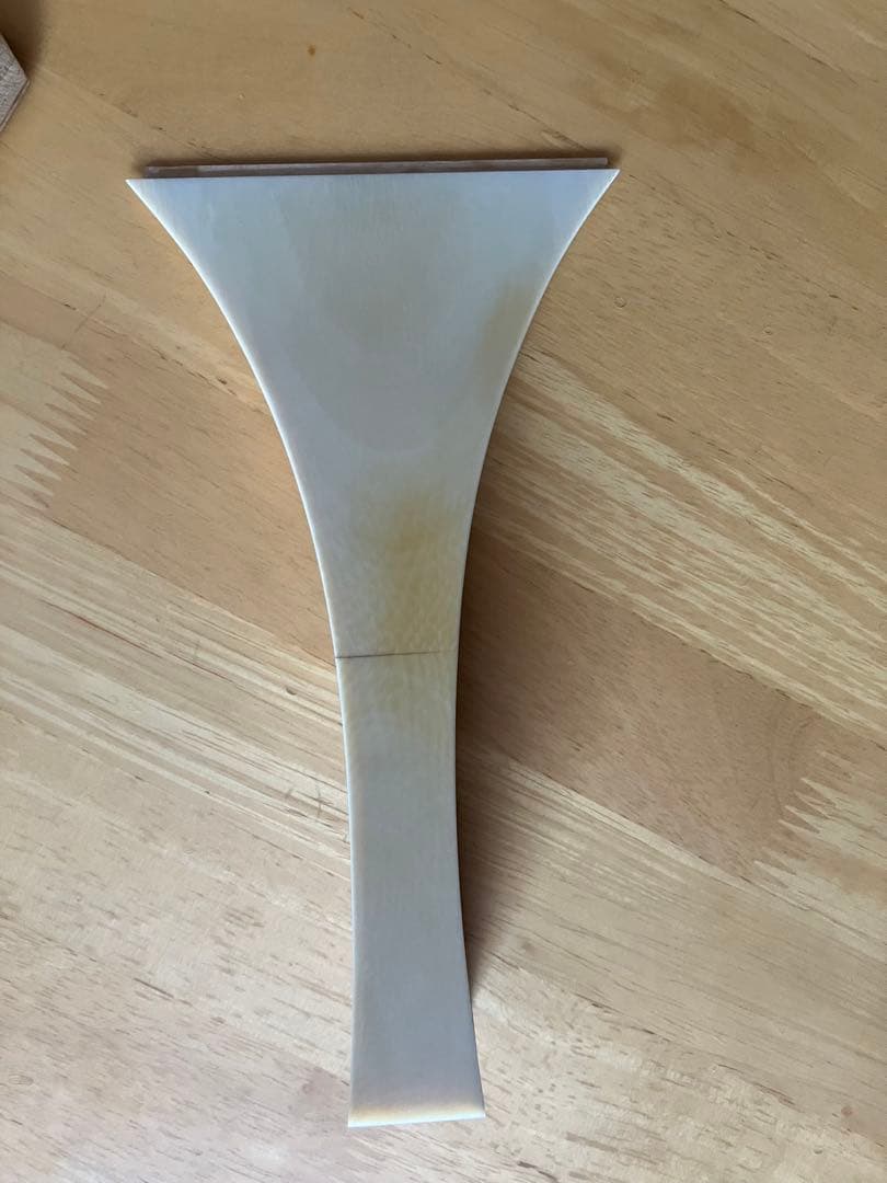 長唄三味線　天然素材　樫の撥25匁に近いサイズ