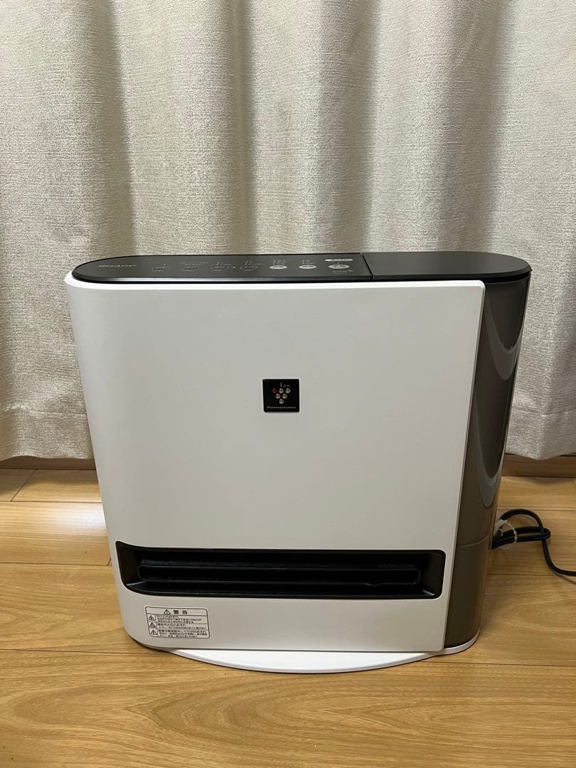 23年美品 SHARP セラミックファンヒーター 加湿機能付 HX-RK12-W