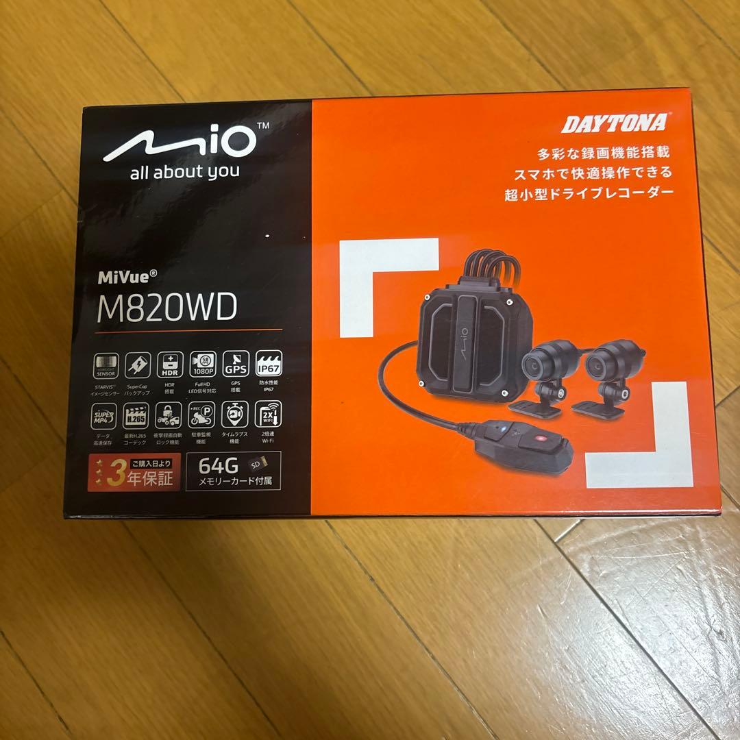 Mio M820WD ドライブレコーダー
