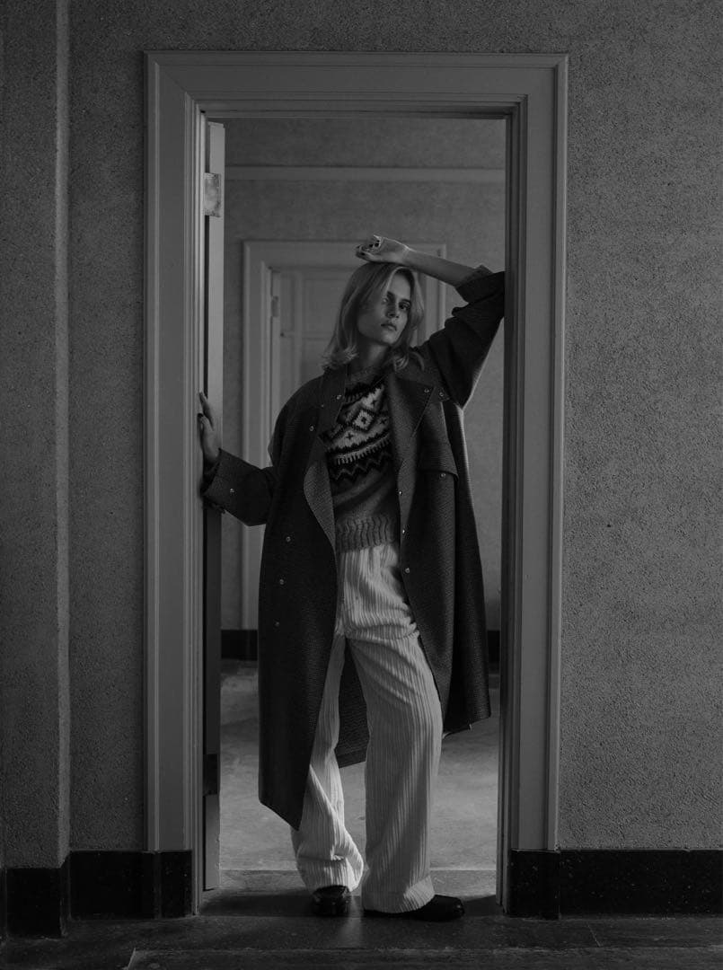 ドゥロワー　コーデュロイドロストパンツ　オフホワイト　24AW　定価8.8万