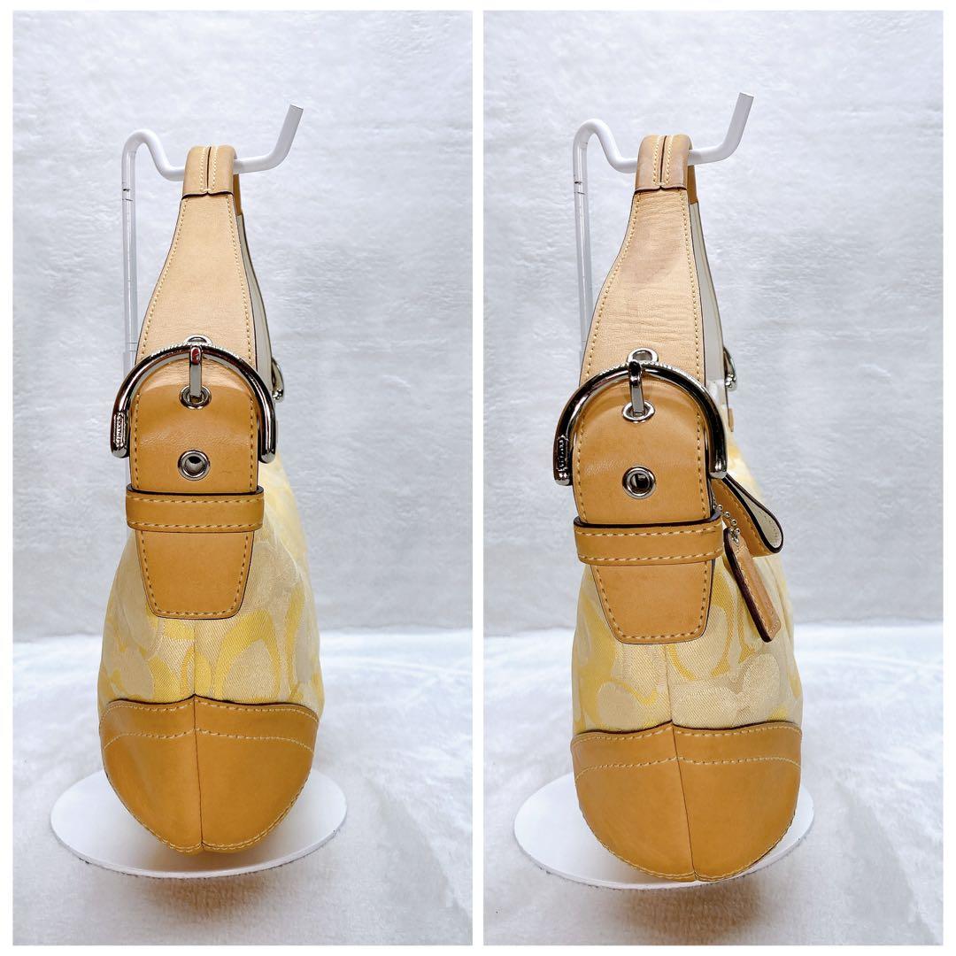 バッグ Coach Soho Hobo Shoulder Bag yellow rare