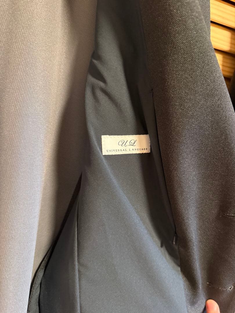 スーツスクエア　SUIT SQUARE スマみえセットアップ　グレー　M