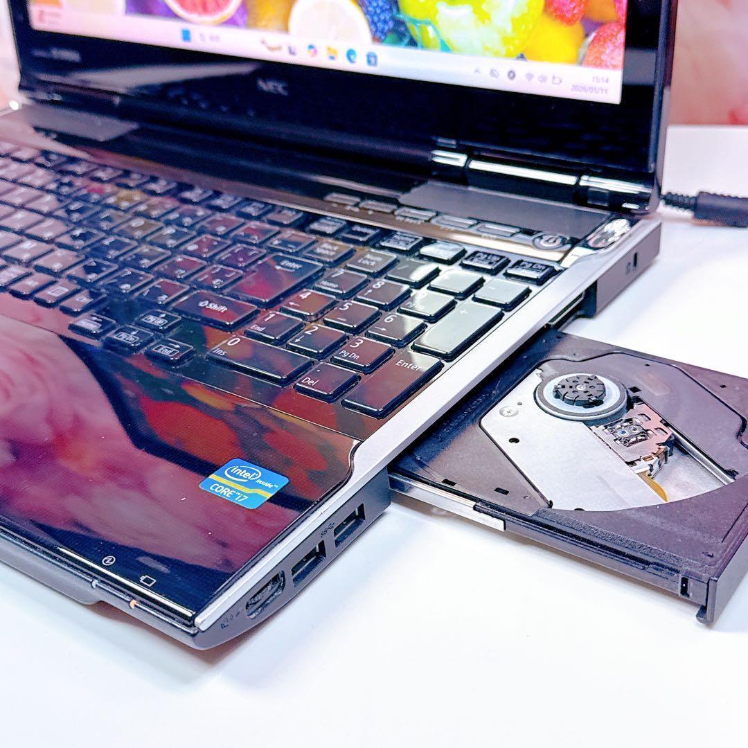 新品SSD＆i7搭載で爆速❤️windows11ノートパソコン カメラオフィス