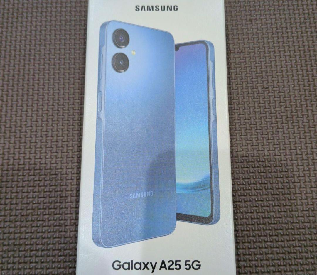 【新品未使用】　Samsung Galaxy A25 5G Blue