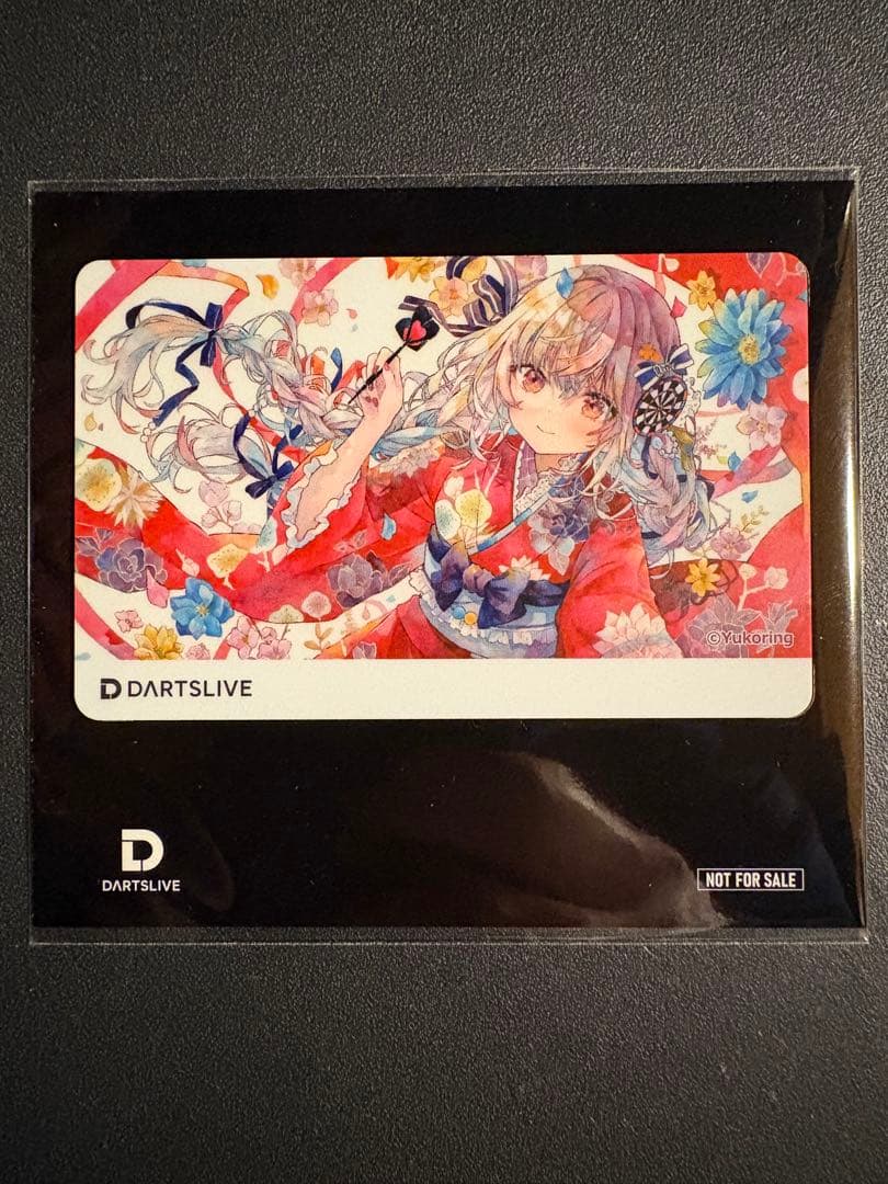 DARTSLIVEカード 優子鈴氏デザイン 100枚限定品