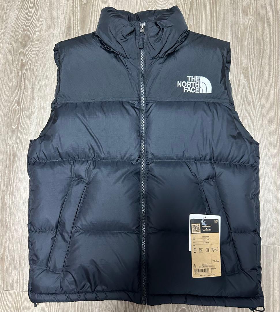 THE NORTH FACE ヌプシベスト ND92338 黒 S 新品タグ付き