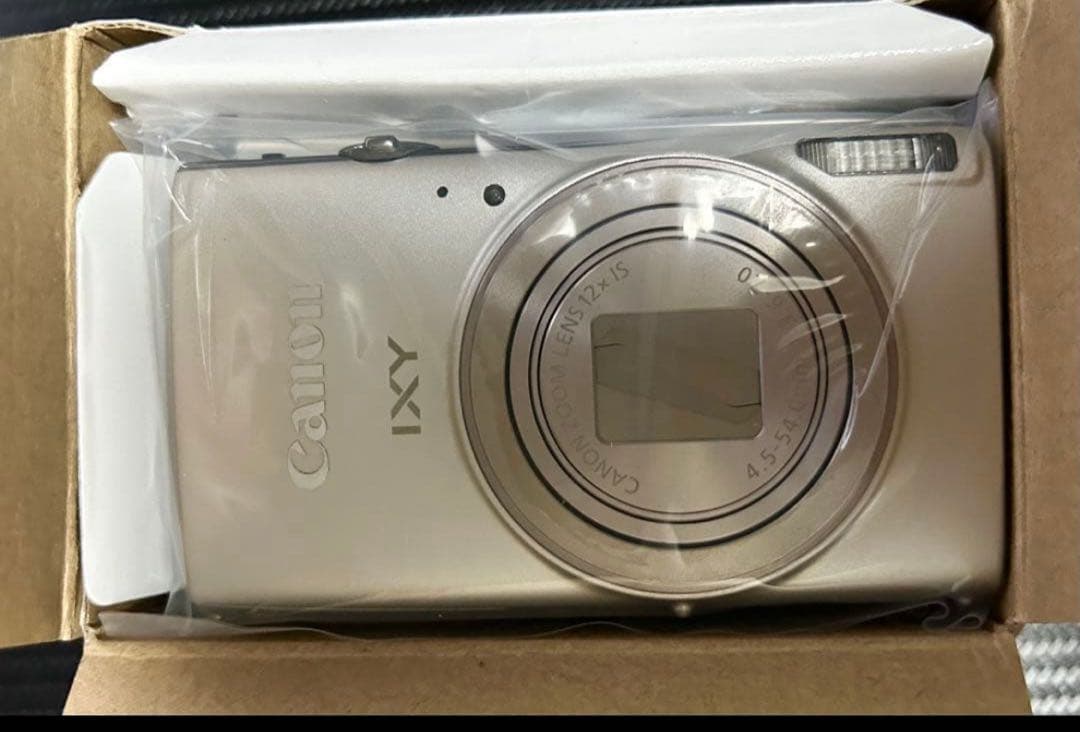 店頭展示品Canon IXY 650 コンパクトデジタルカメラ シルバー
