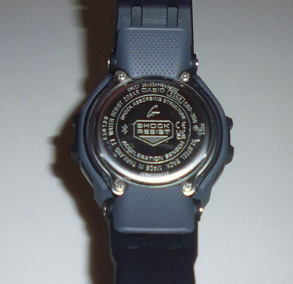 【CASIO】カシオG-SHOCK GBD-300-1JF G-SQUAD腕時計