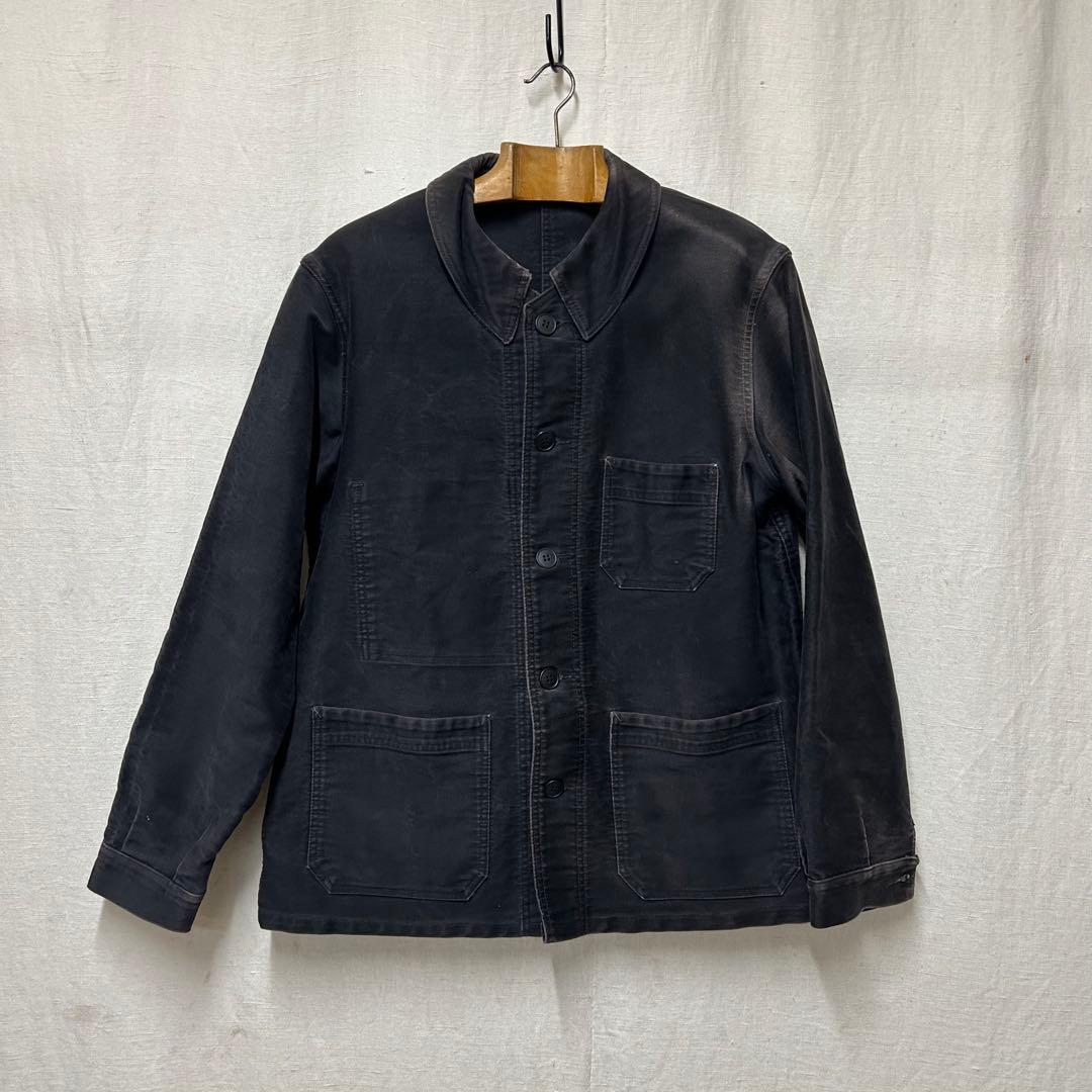 Dubure & Deverchere ブラックモールスキンジャケット