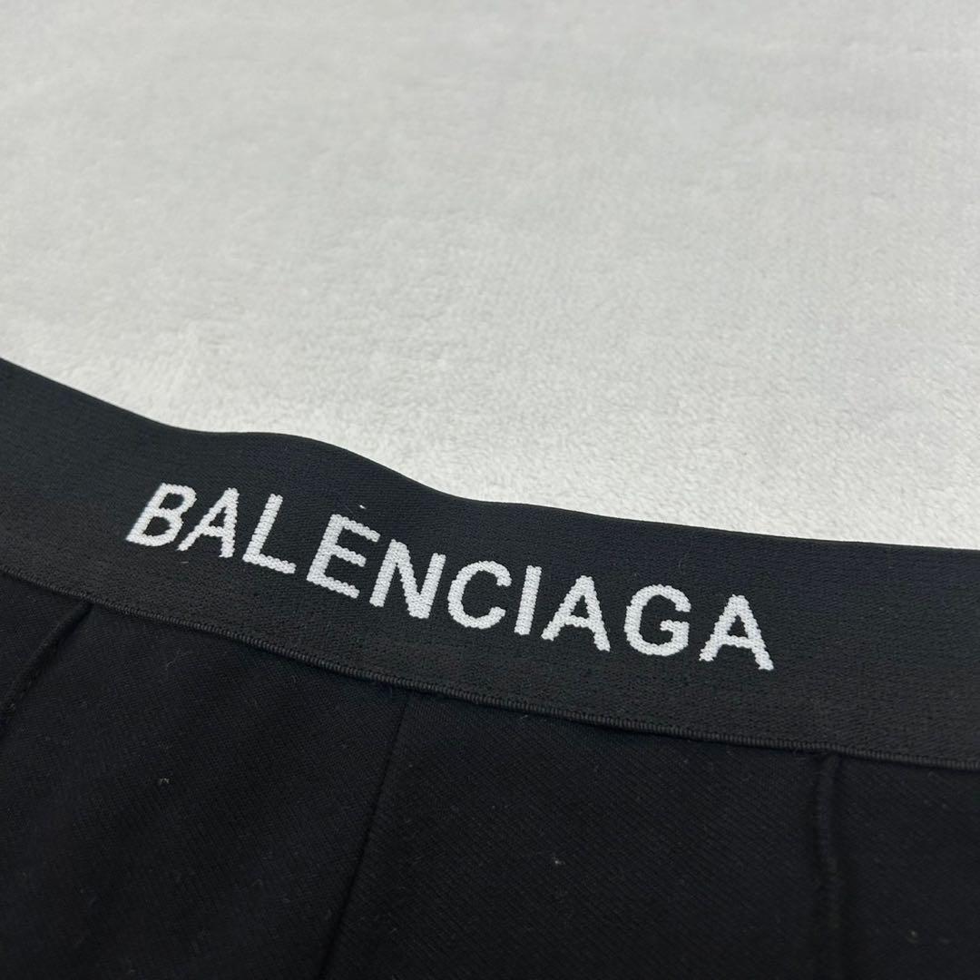 H647 L バレンシアガ イタリア製 ストレッチ レギンス レディース