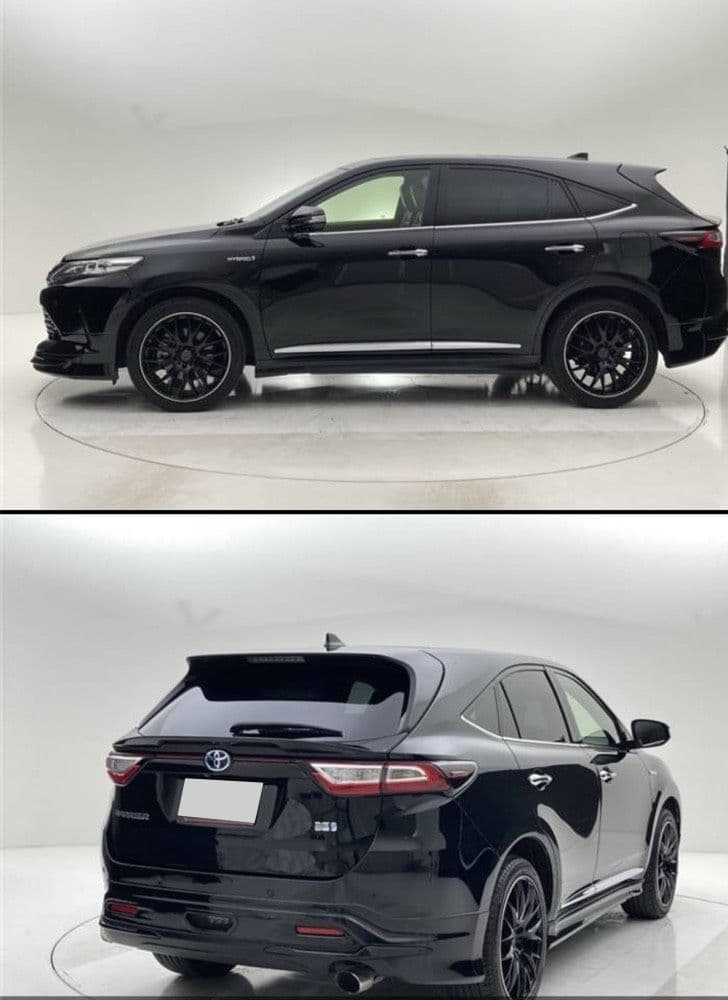 トヨタ60系ハリアー純正メッキ ボンネットフードモール