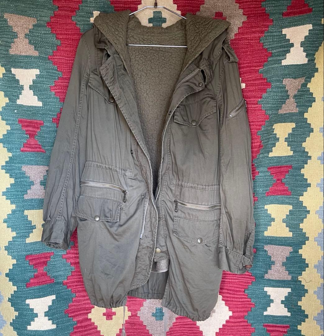 L.G.B. ルグランブルー　パイロットコート ミリタリー　ライナー取り外し