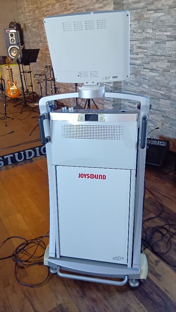 カラオケ機器 一体型ポータブルセットJOYSOUNDスタンド型