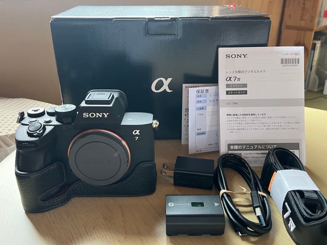 【美品】SONY α7 Ⅳ ボディ本体(保証あり)