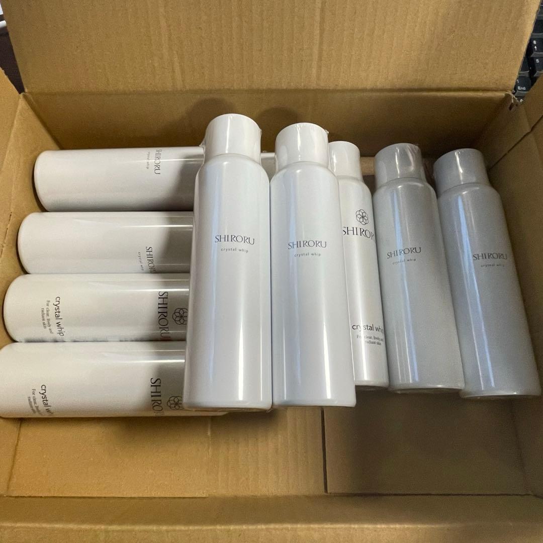 ぷ*ら様 新品未開封 SHIRORU クリスタルホイップ 120g×9本