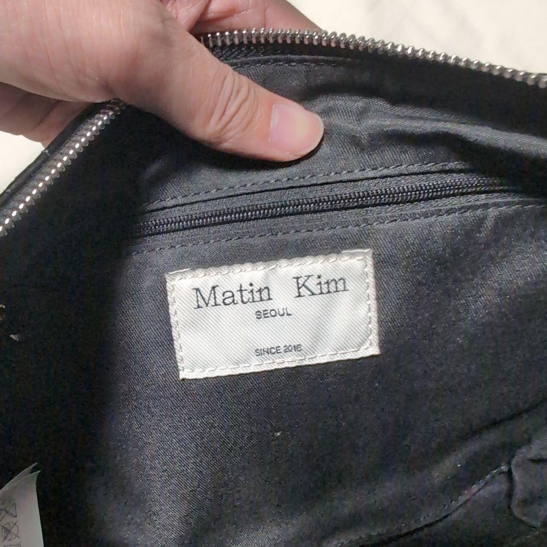 【大人気】Matin Kim ワンショルダーバッグ　黒