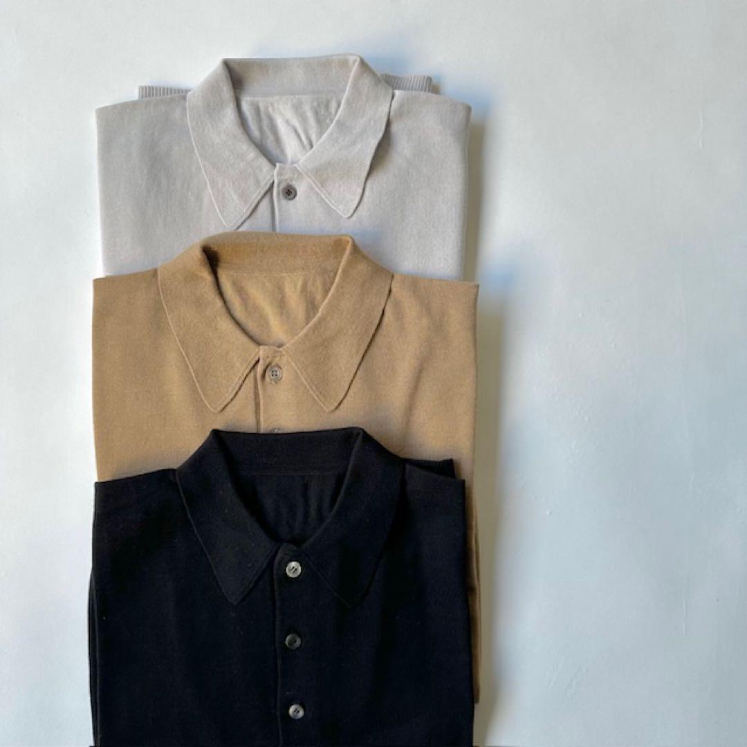 今期新品⭐︎ ヴェリテクール⭐︎ユニセックス ポロ ニット　vck-290u