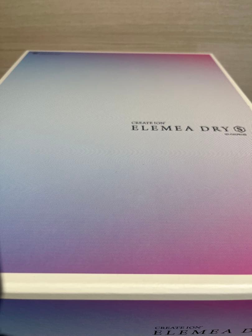ELEMEA DRY S ヘアドライヤー ブラック