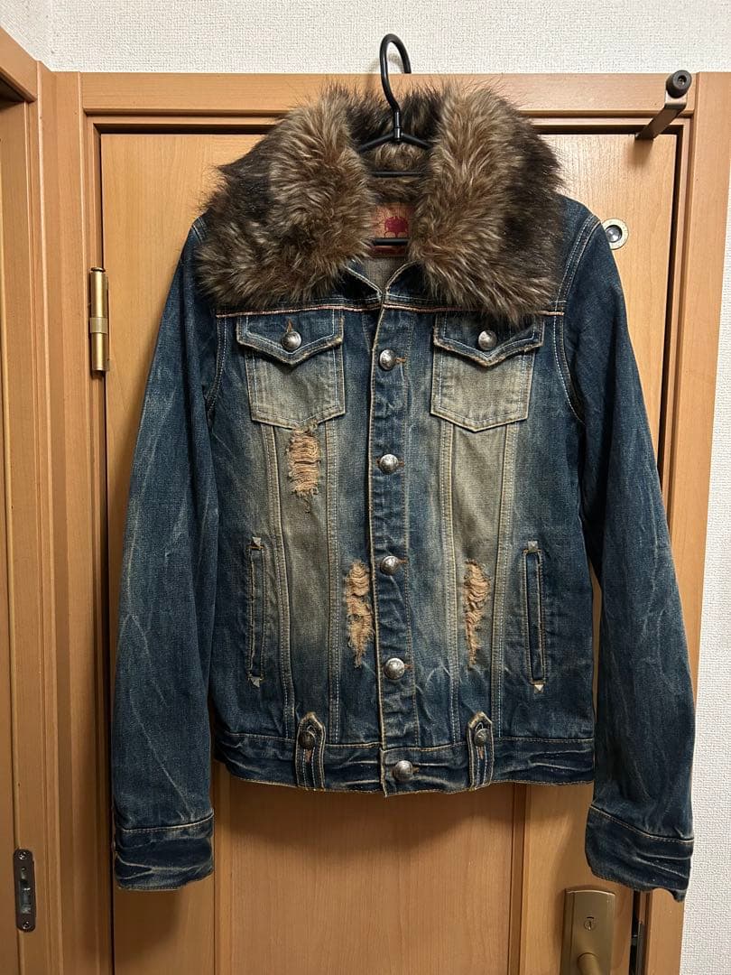 ジャケット・アウター 00s LAGUST denim jacket japanese label