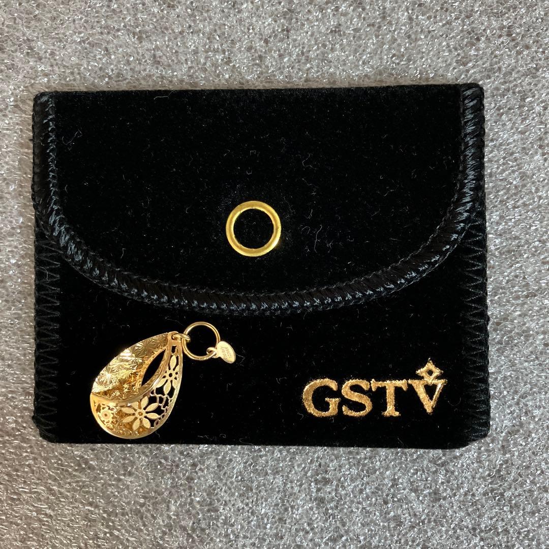 GSTV フィリグラーナピアリングチャーム（ペンダントトップ）k18YG