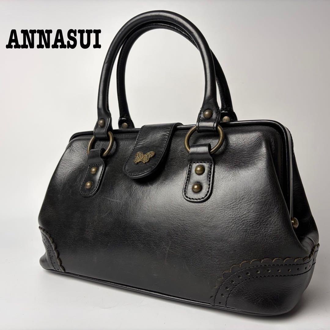 カンスケ ANNA SUIアナスイ ドクターズ ダレス ハンド バッグレザ