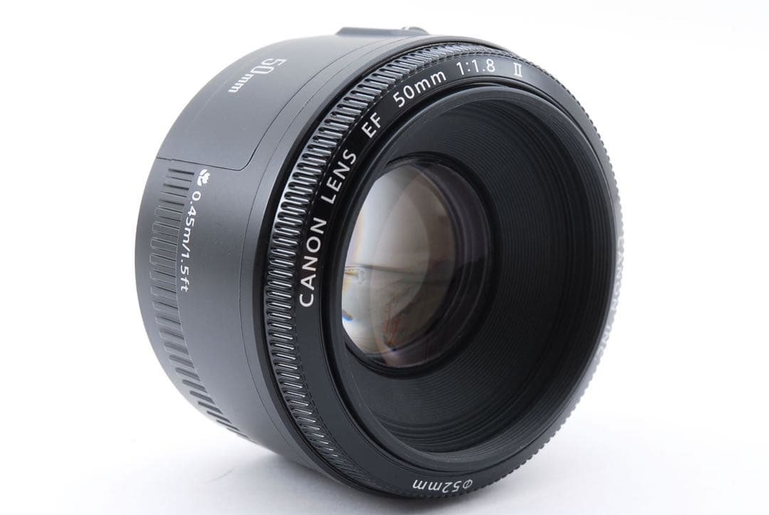 キャノン☆単焦点レンズ 動作良好☆Canon EF 50mm f1.8Ⅱ