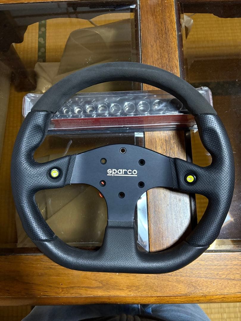 【極美品】旧モデル スパルコ ロッシ マルコ ステアリング ワイルドスピード