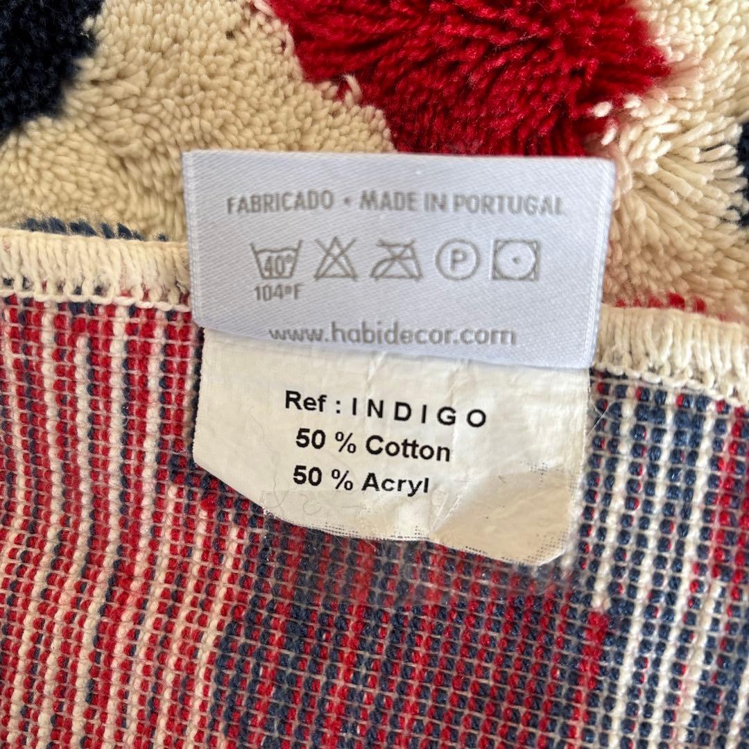 [良品]HABIDECOR 大判サイズ　玄関、ベッドサイド　ポルトガル製