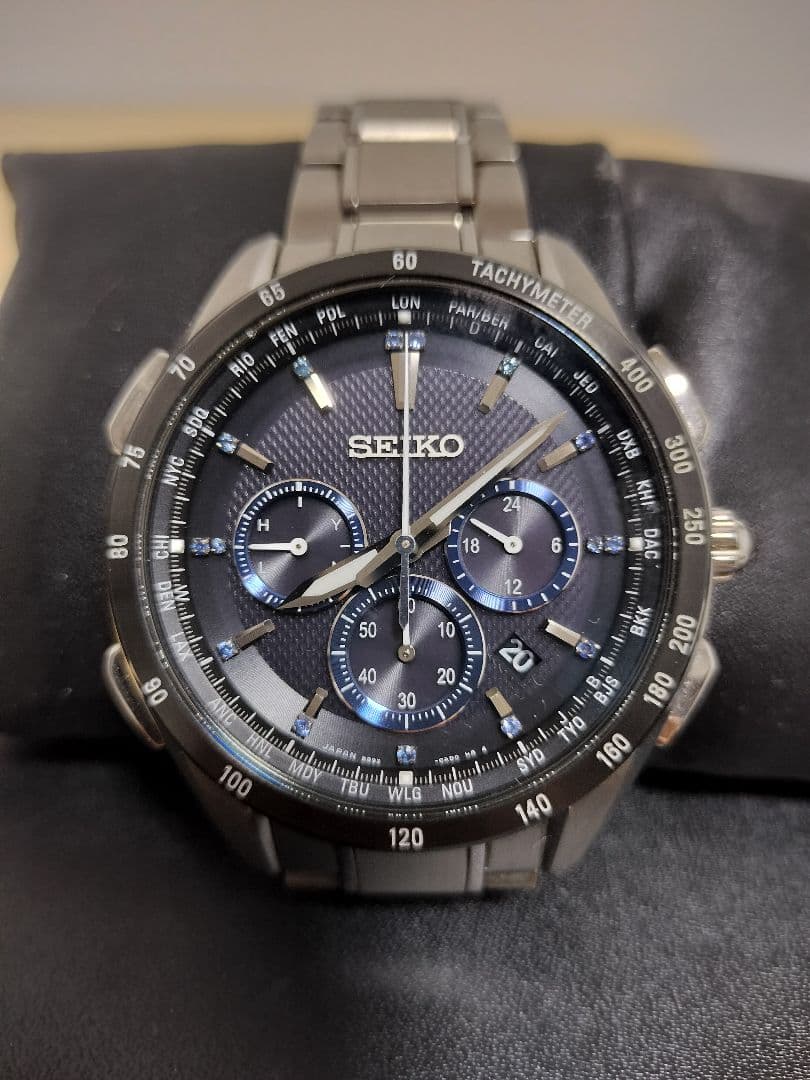 セイコーブライツSEIKO BRIGHTZ 15周年モデル フライトエキスパート