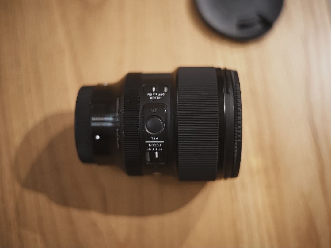 SIGMA 85mm f1.4 Eマウント　SONY
