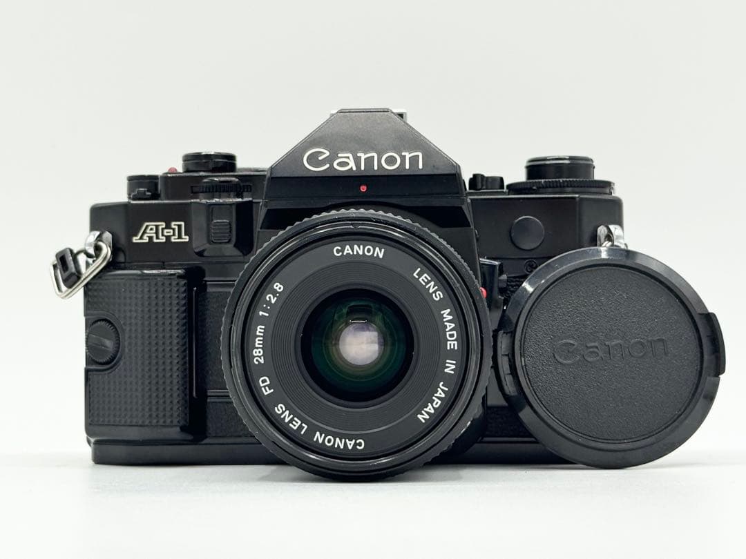 【完動品】Canon A-1 + FD 28mm F2.8
