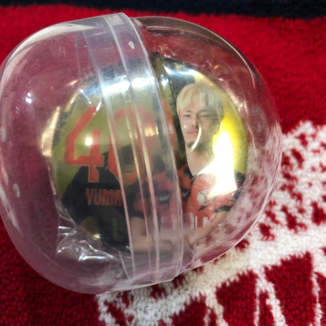 激レア！！鹿島アントラーズ 鈴木優磨 勝利時限定VICTORY缶バッジ　GOLD