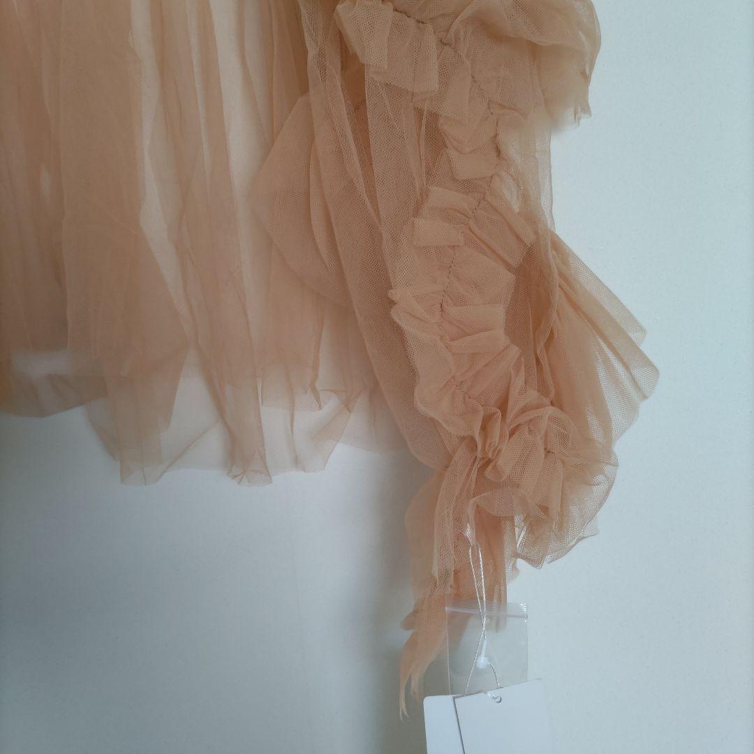 タグ付 【ANDRESD / niana】 デコラティブチュールトップス 結婚式